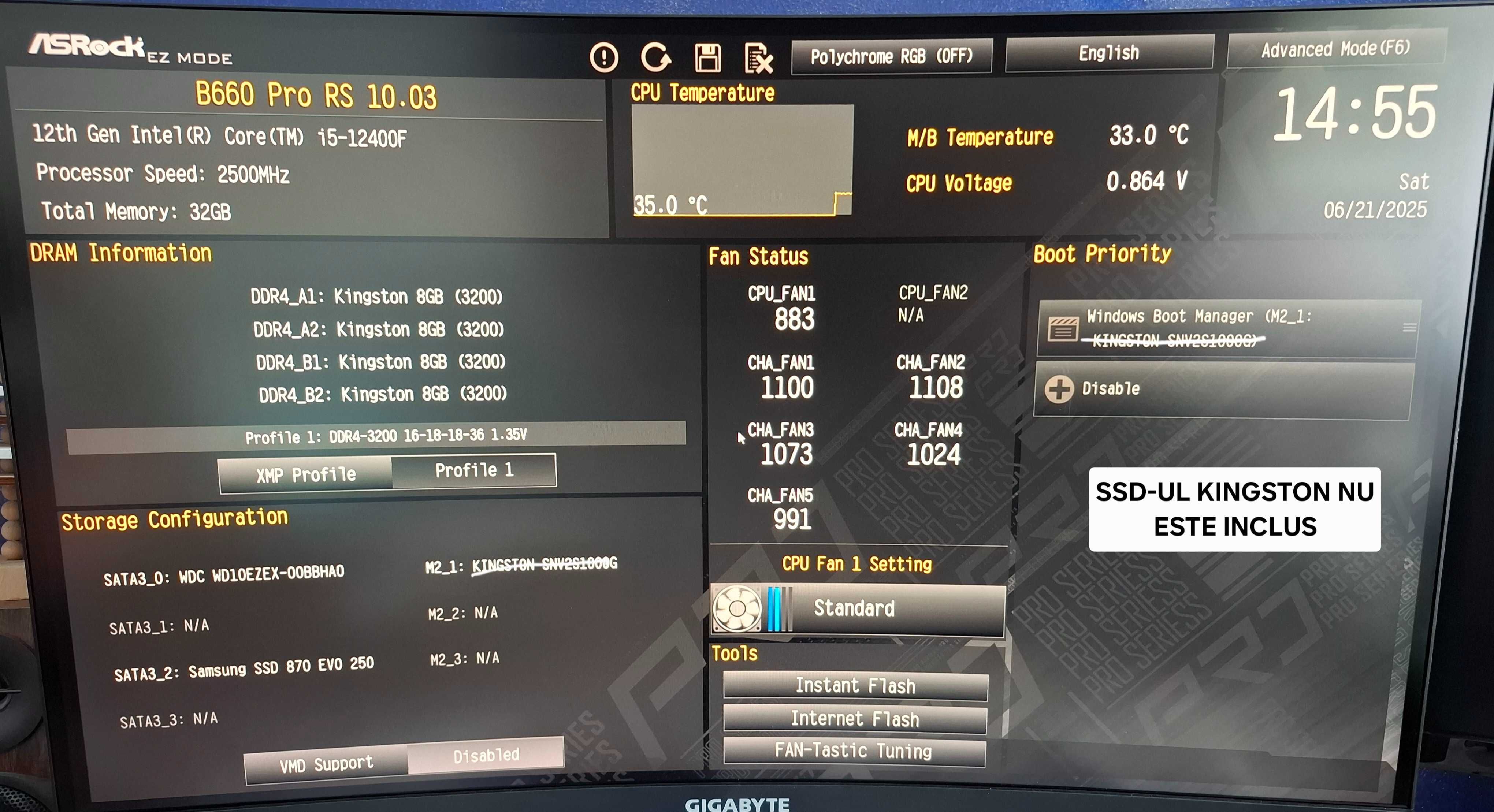 Pc gaming i5 12400f rtx 3060ti (vand urgent, accept orice test)
