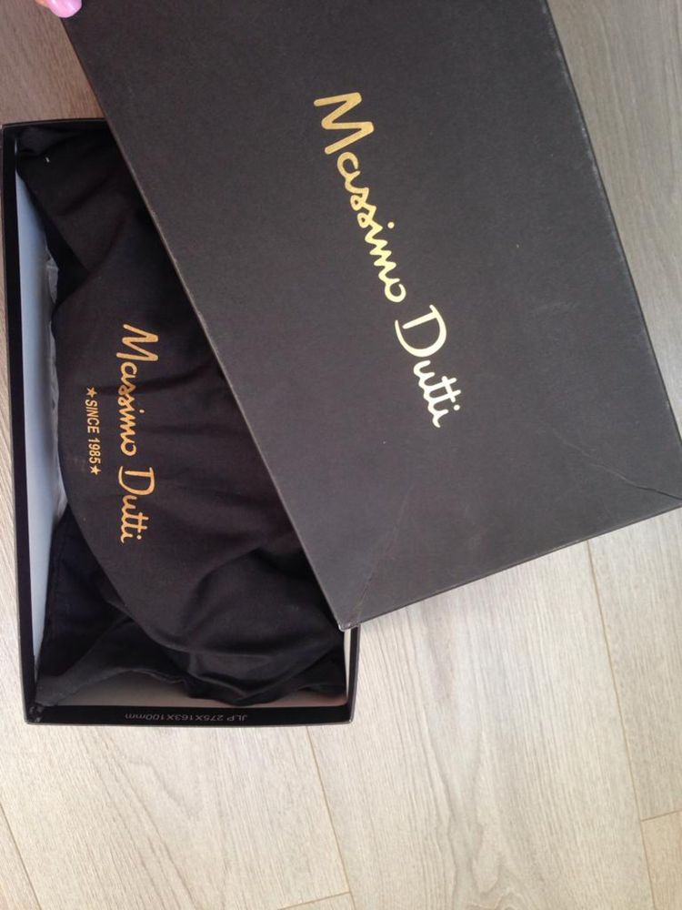 Срочно! Туфли Massimo Dutti, 37 р, идеальное состояние