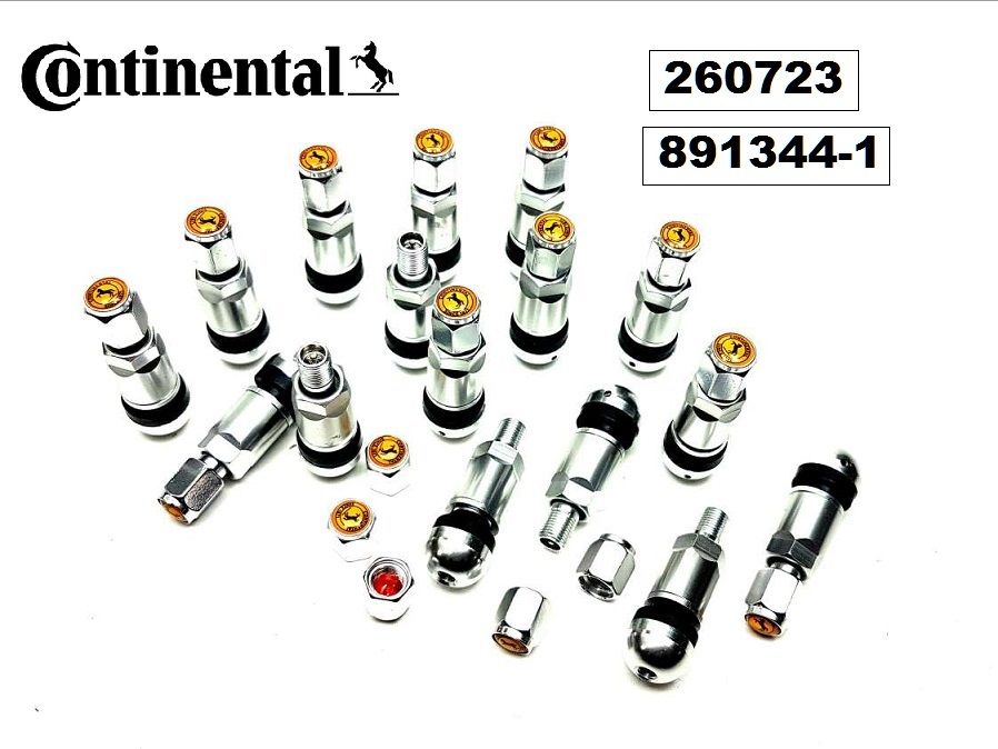 Вентили Continental Сребрист /12 бр./ -891344-1