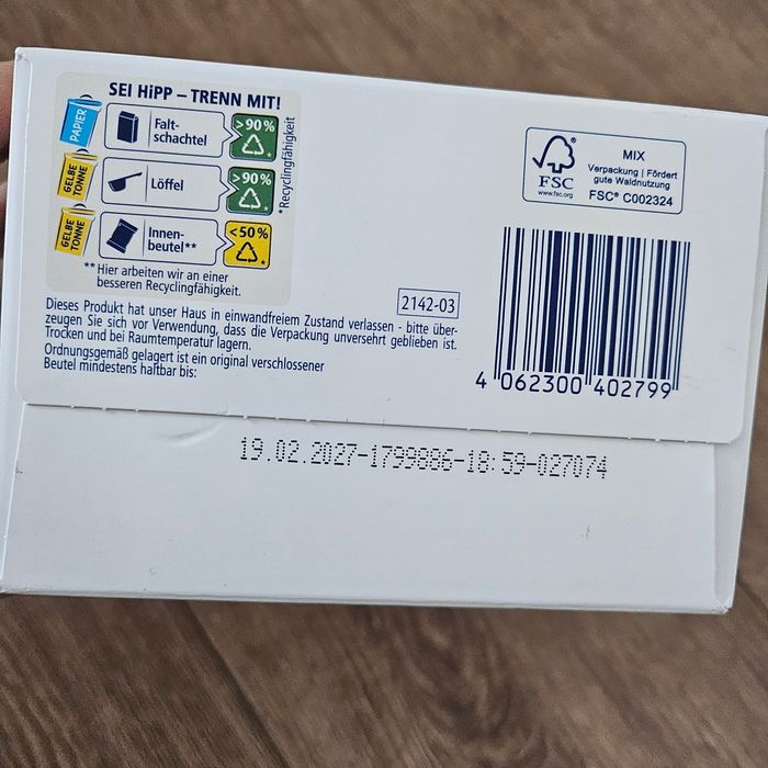 HIPP Combiotik HA1