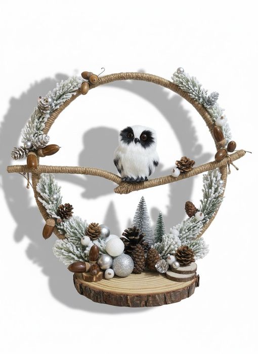 Новогодние композиции, игрушки, украшения