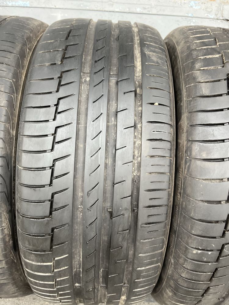 4 бр. летни гуми 225/50/17 Continental DOT 4917 2x5 mm 2x4-4,5 mm