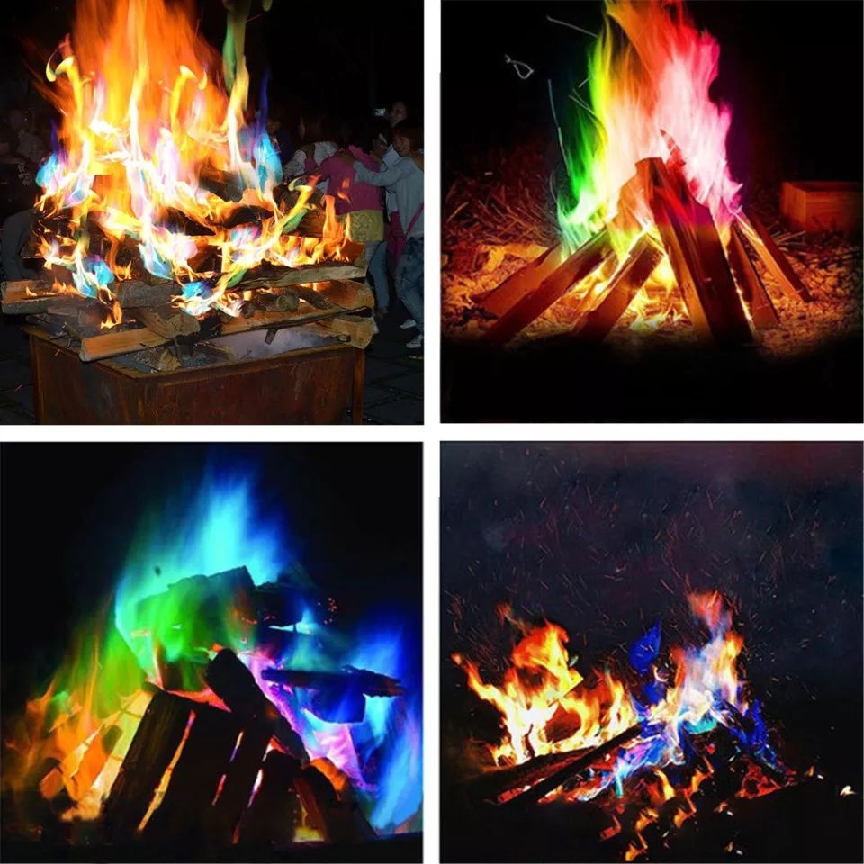 Magic Fire цветной огонь магический огонь для детей