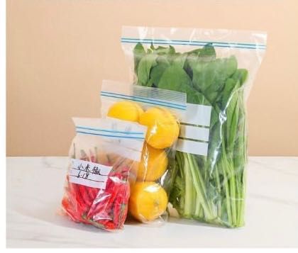 Многоразовые пластиковые пакеты для хранения продуктов питания