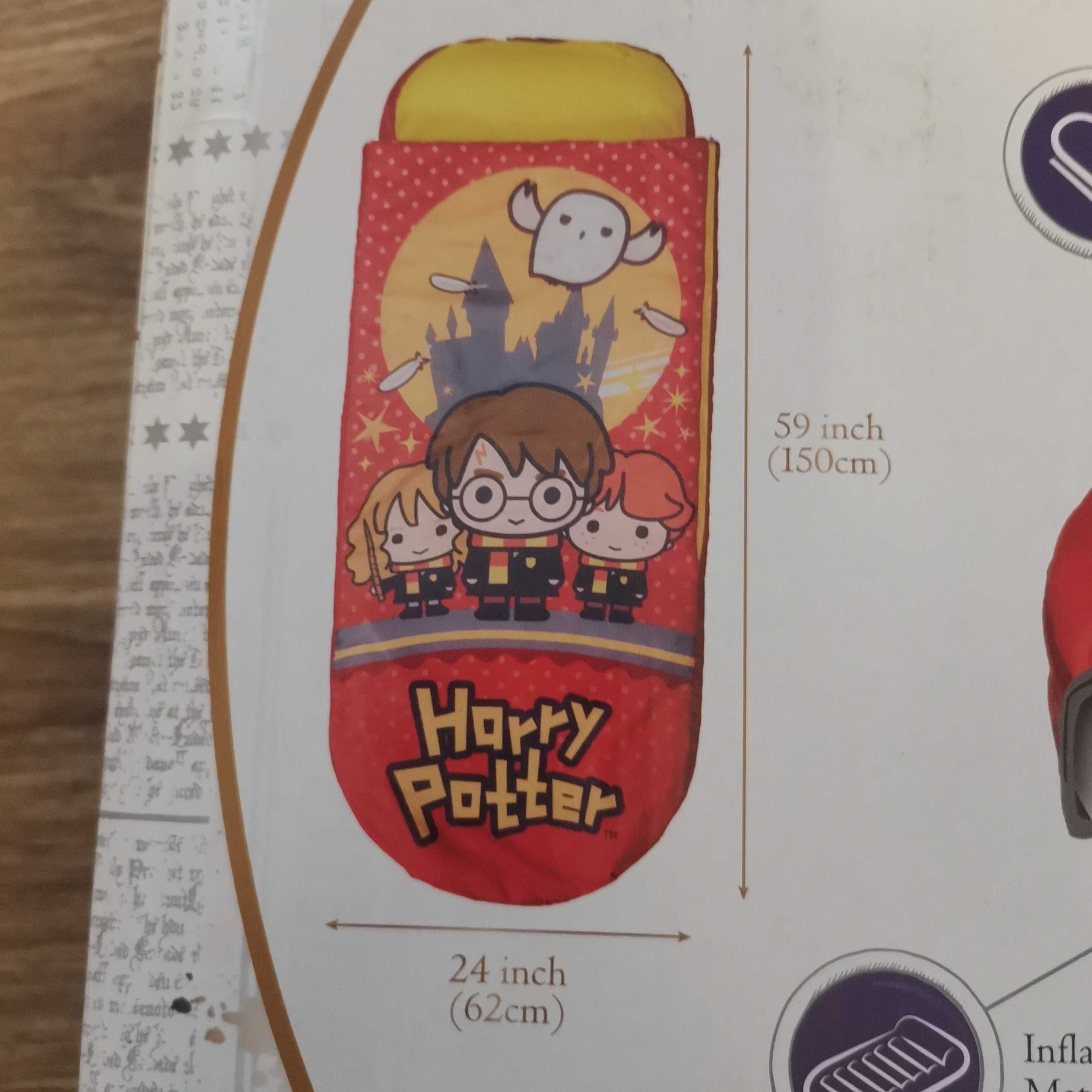 Детски надуваем спален чувал 2в1 Harry Potter Нов