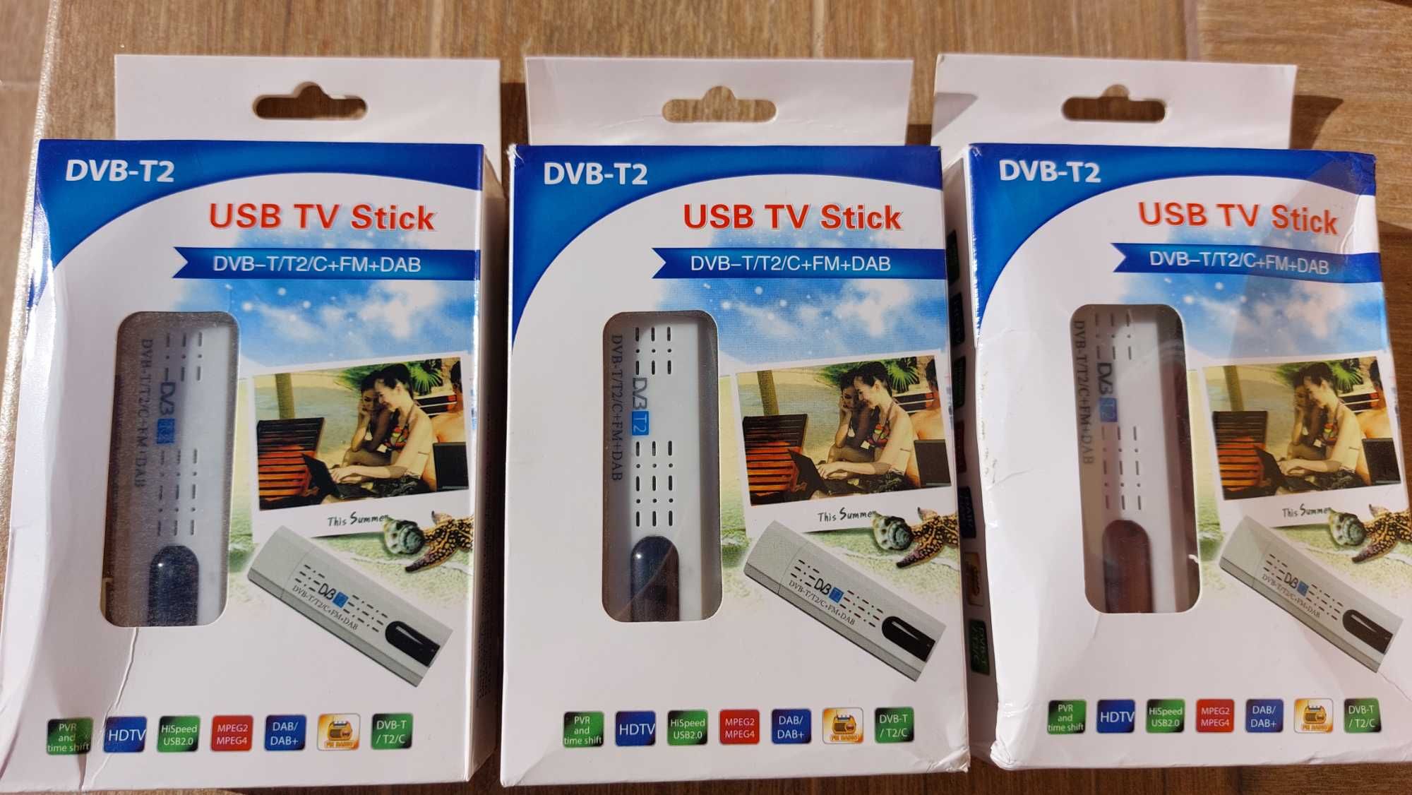 Tuner TV USB2.0, Full HD, DVB-C/T/T2 + FM,DAB   pentru Laptop/PC