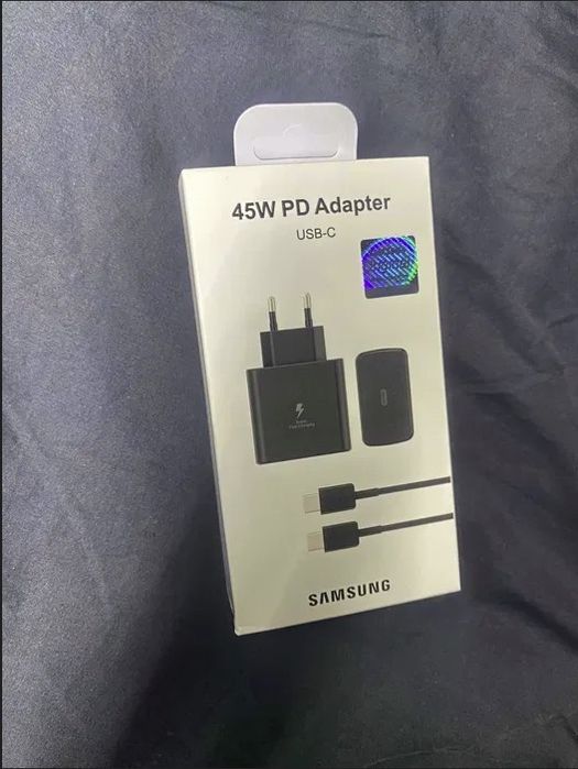 Set incarcator Samsung 45w plus cablu type c