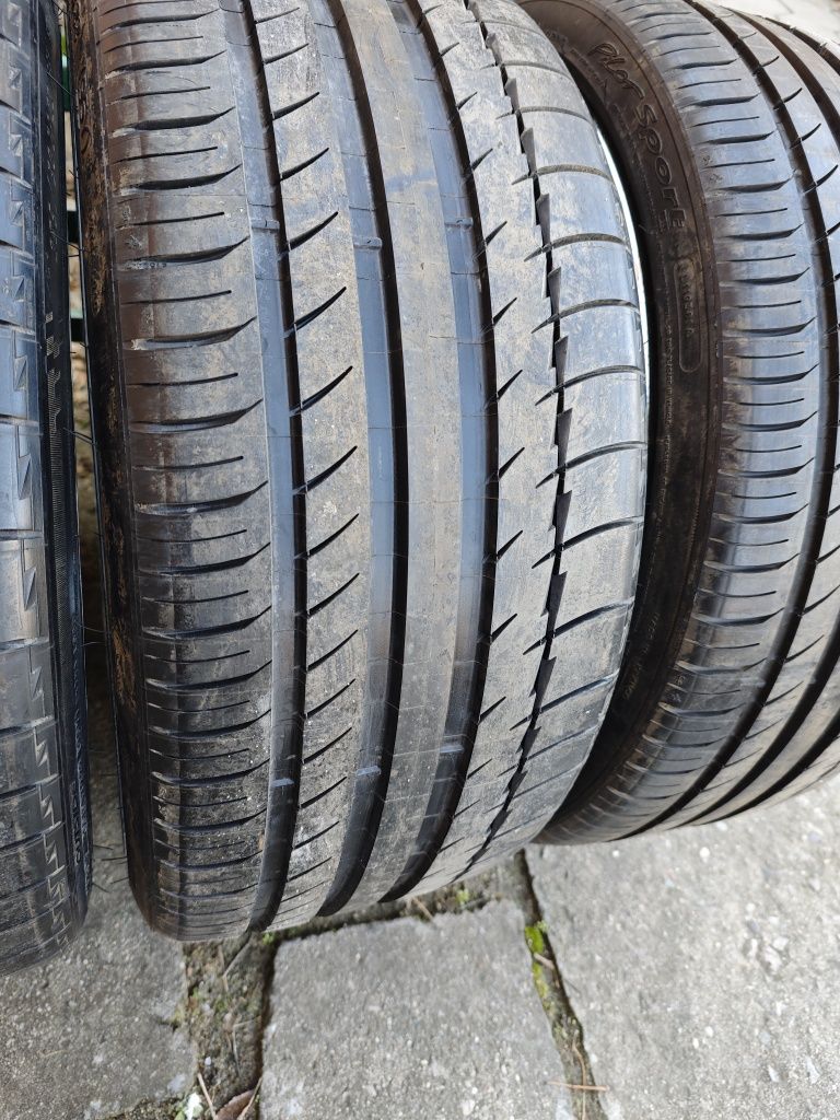 Джанти 22ки 5х120 с летни гуми Michelin Pilot Sport 255/30/22