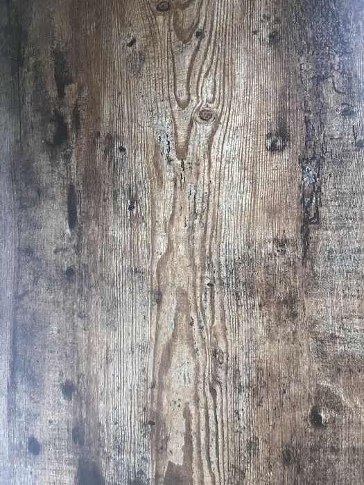 Masuta cu inaltime reglabila, maro/negru