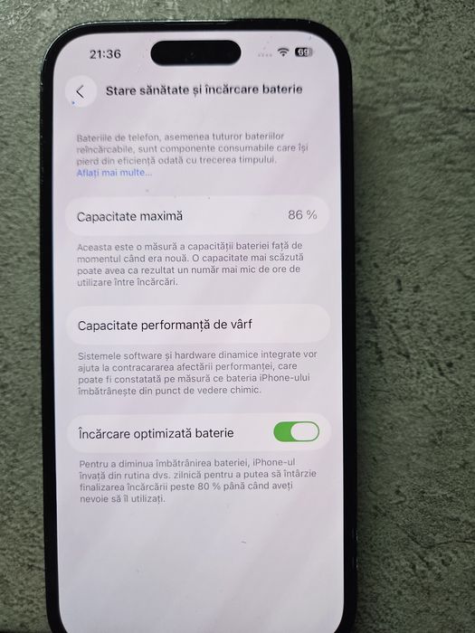 Vând Iphone 14 pro 256 gb