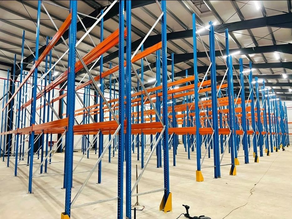 Rafturi metalice industriale depozitare paleti 22