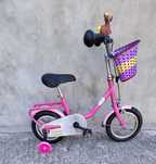 Bicicletă de copii  BABY PUKY cadru din oțel pe 12 inchi