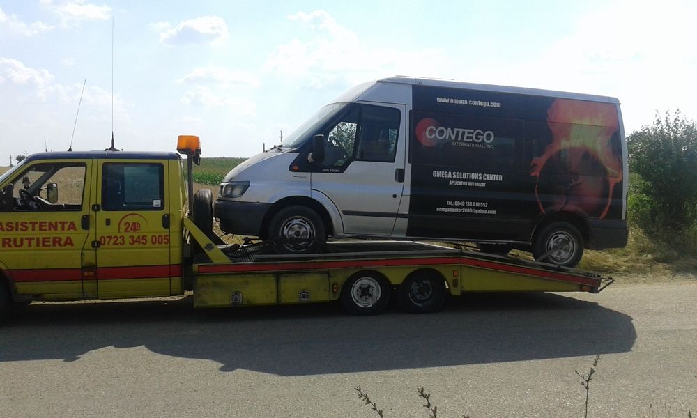 Asistenta rutieră tractari auto .vulcanizare mobila