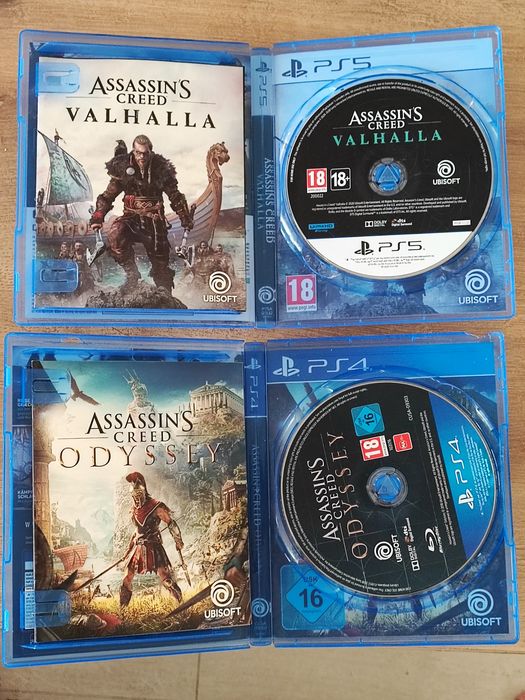 Assassin's Creed Valhalla si Odissey PS4 & PS5 Playstation 4 & 5