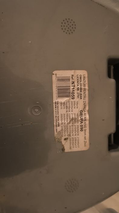 Set lanturi KNS 9mm Megane 2