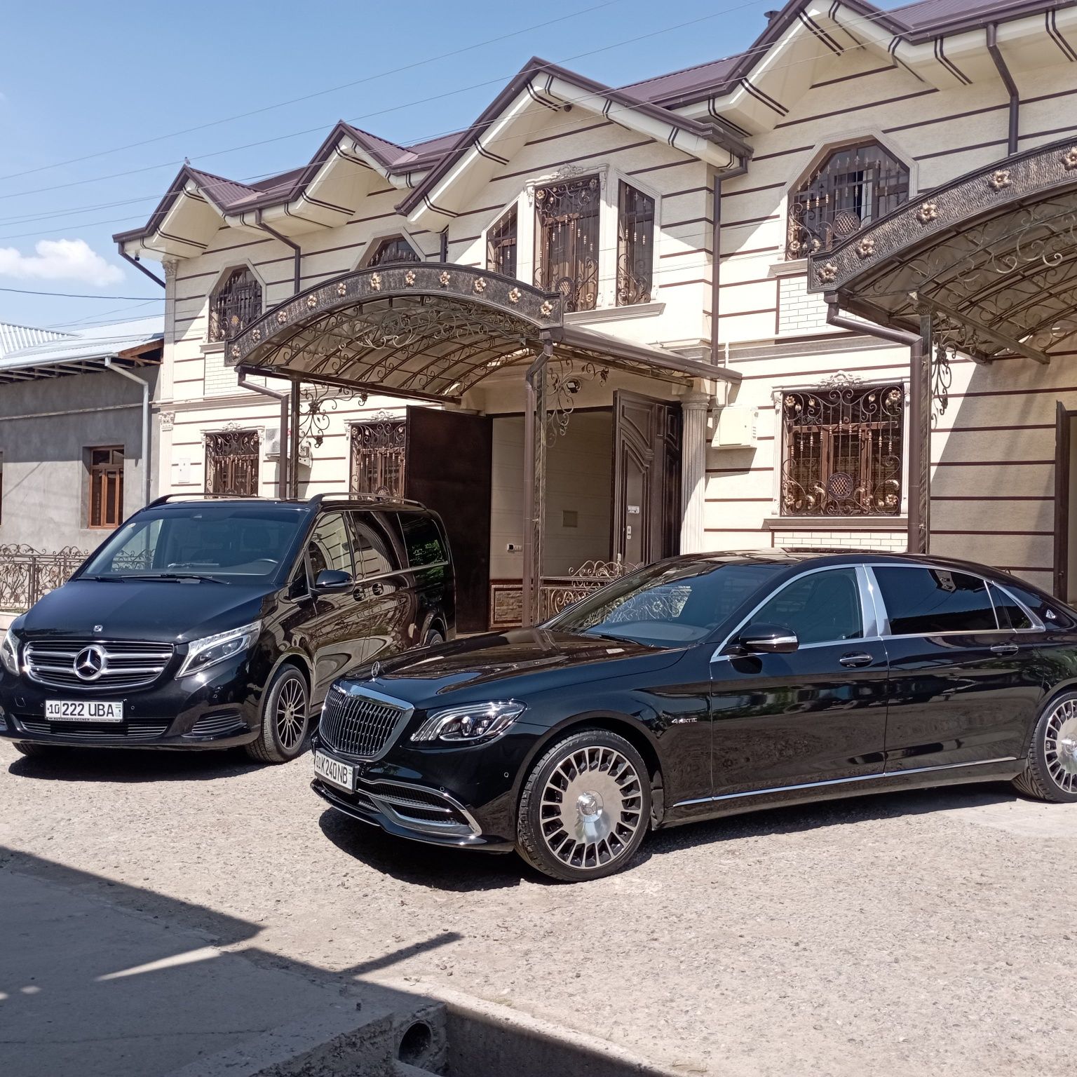 Mercedes S-class MAYBACH to Mersedes V-class VIANO carteg