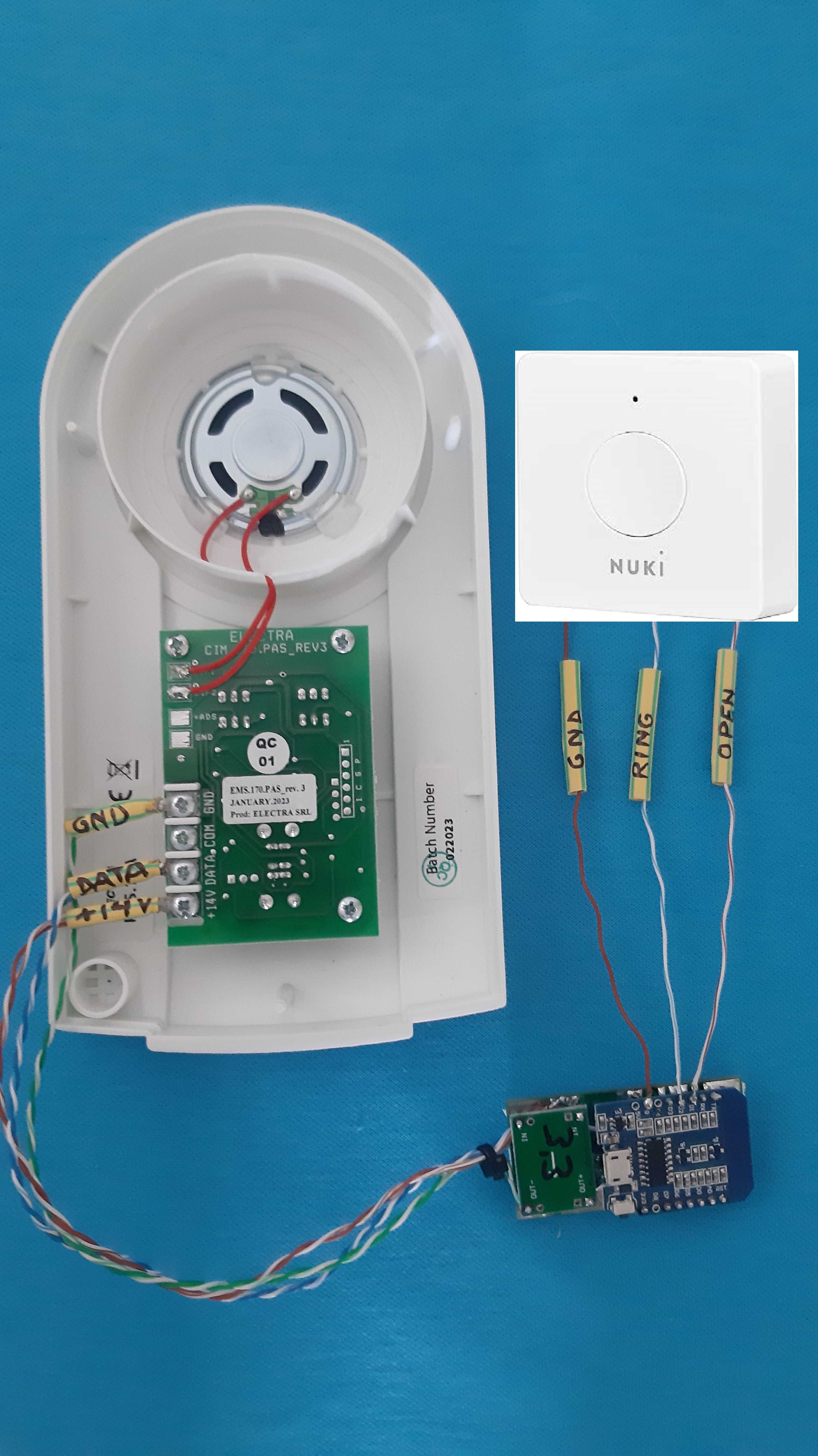 Automatizare interfon ELECTRA DIGITAL-Acces cu cod sau comenzi  WiFi