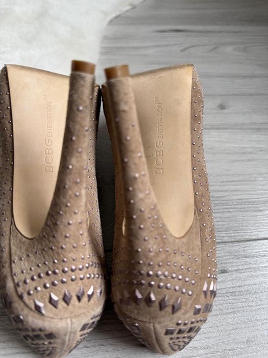 Pantofi toc si platforma BSBG marime 37