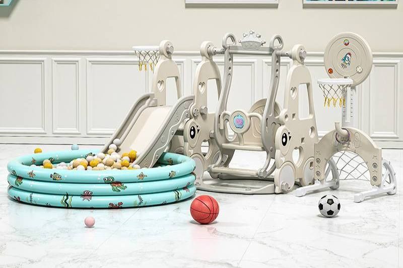 Sirpanchiq,sharikli baseyn,arģimchoq,basketbol savati ,va darvoza