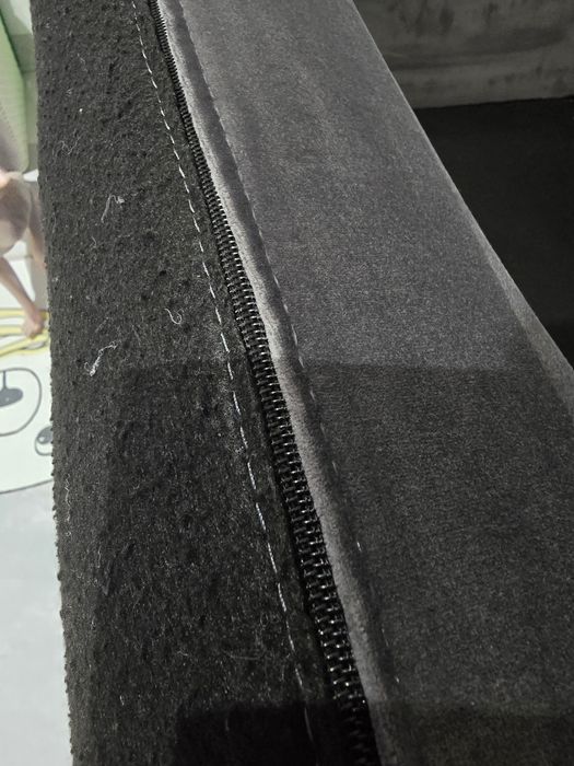 Vând canapea liniară 3 locuri Rovere Grey Velvet