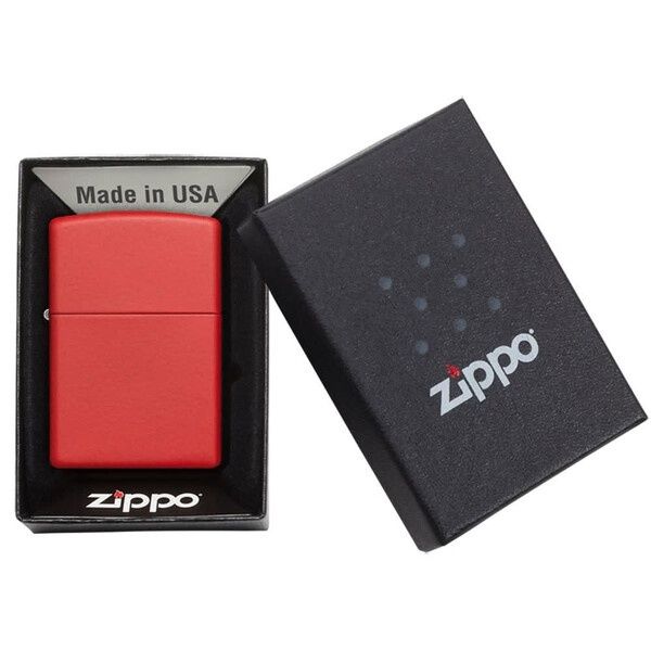Запалка Zippo, Classic Red or Pink Matte