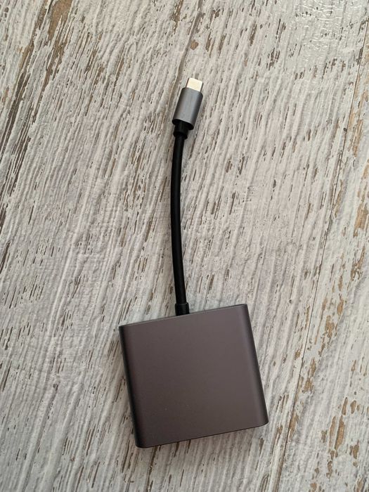 Type-C към HDMI / USB 3.0 / Type-C 3 в 1 кабел конвертор 4K 1080P
