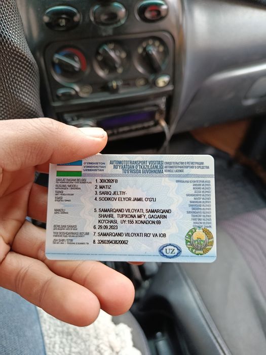 Matiz Daewoo avtomobili