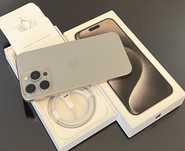 iPhone 15 PRO MAX 256GB 5G CA NOU ! Full Box ! Natural Titanium Gri