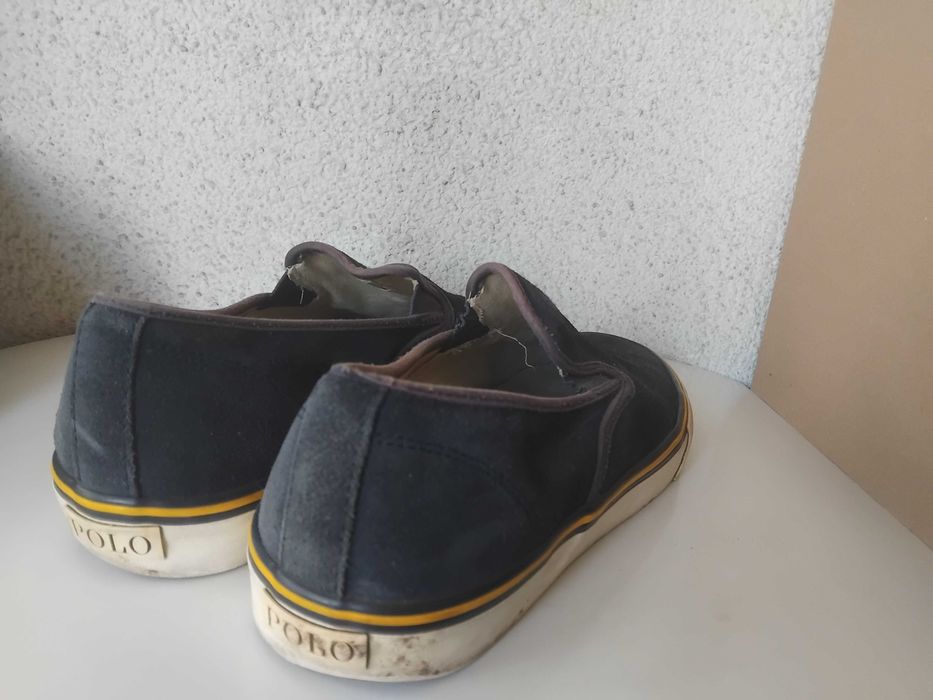 Ralph Lauren 100% оригинални спортни обувки / кецове - естествена кожа