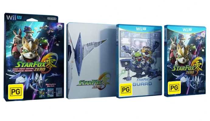 Star Fox Zero First Print Edition editie de colectie