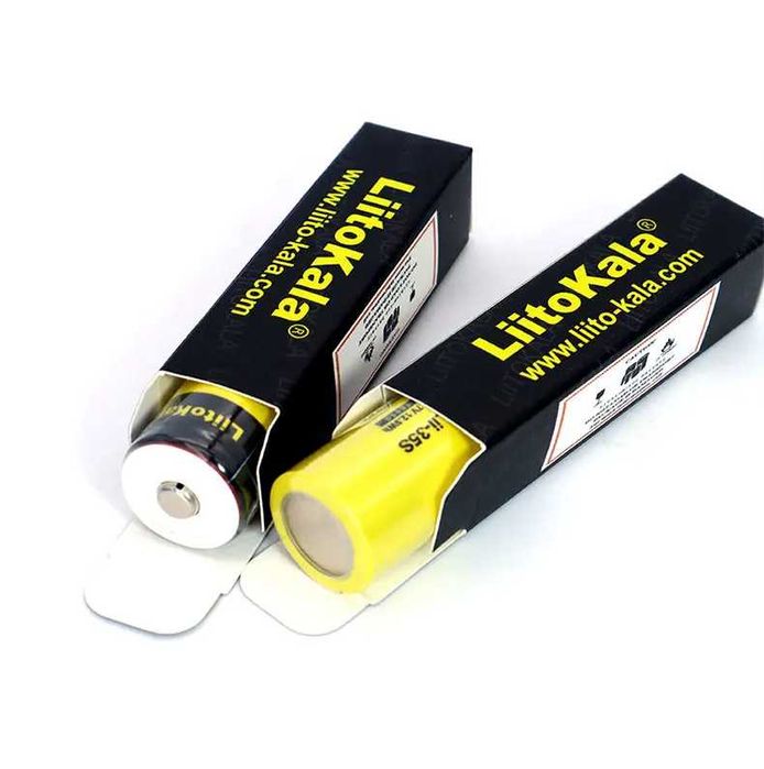 2XLiitokala Lii51S 26650 20A 5100mAH, Lii-35S 18650 battery 3.7V 3500m