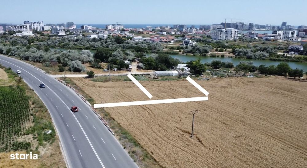 Teren agricol de 4000mp lângă Lac