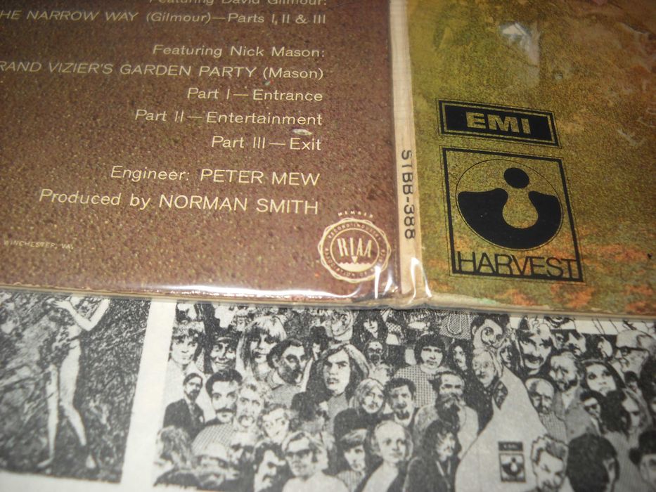 Pink Floyd:Ummagumma (1969)(2LP Made in UK) stare Ex/Ex, editie veche