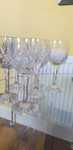 6 pahare vin cristal bohemia vintage