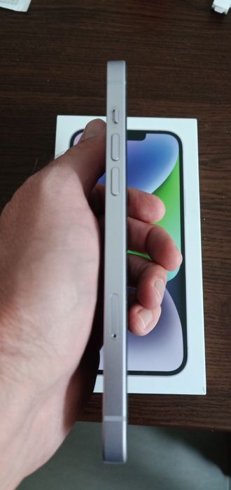 Смартфон Apple iPhone 14 Plus, 128GB, 6GB RAM, 5G, Purple като НОВ