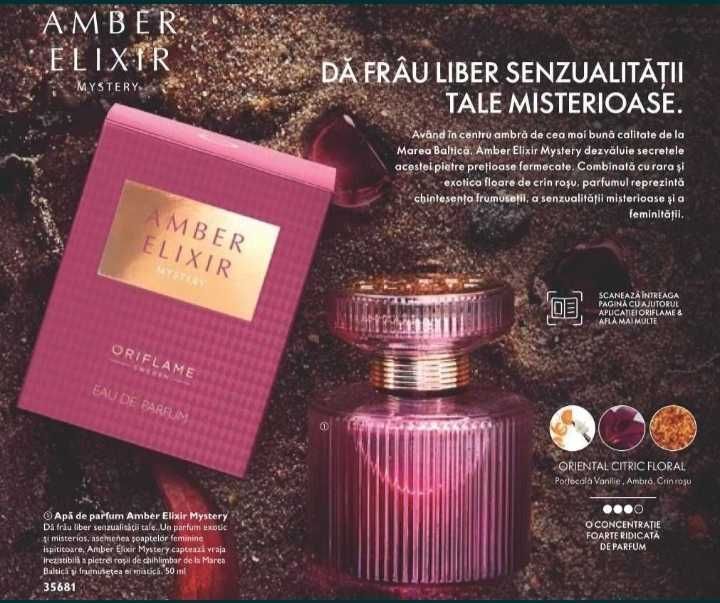 Parfum Amber Elixir Mystery Oriflame