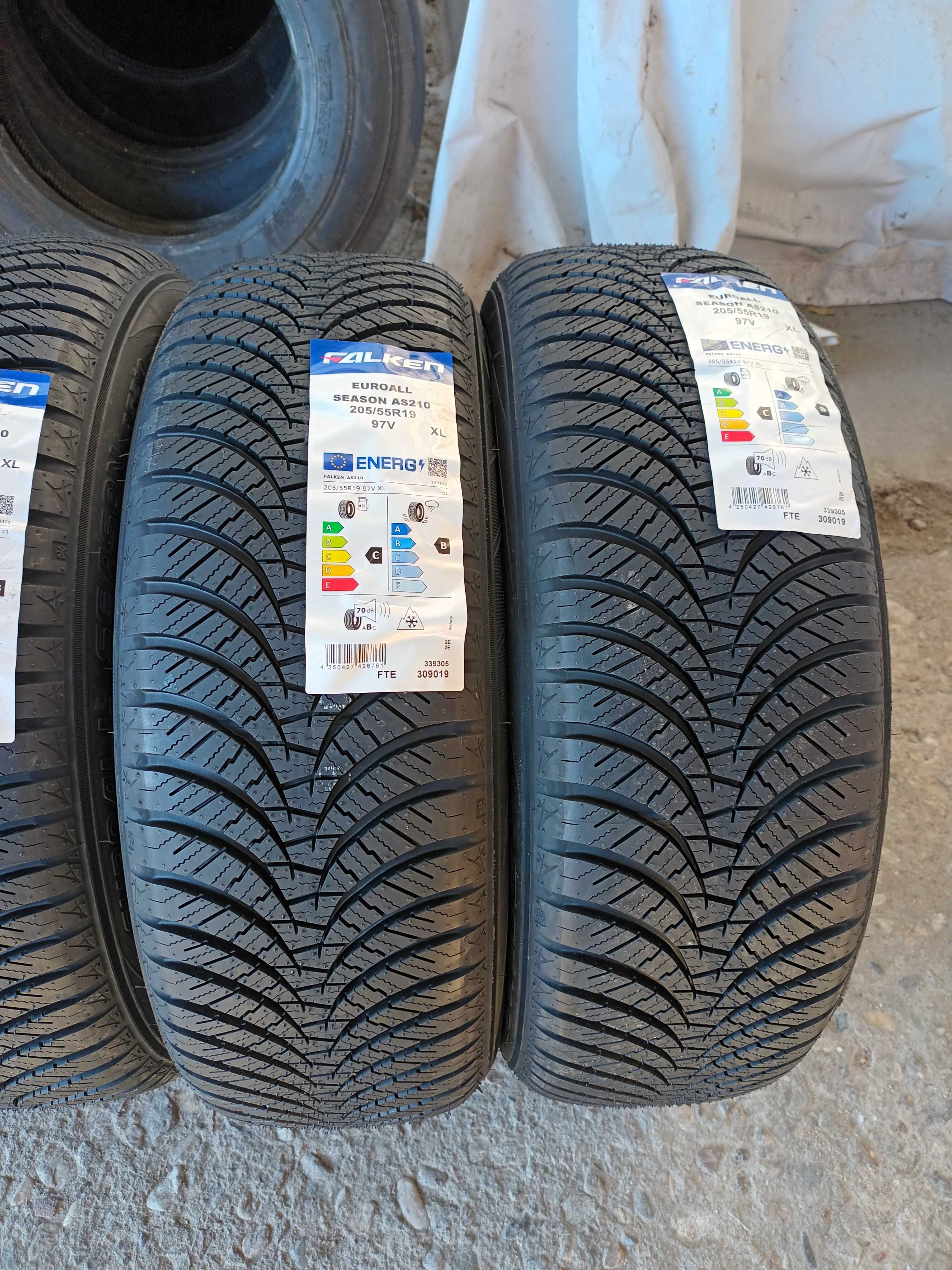 4 Нови всесезонни гуми 205/55 R19 Falken EuroAllSeasonAS210 97V M+S XL