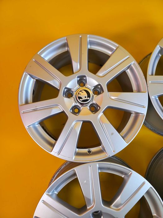 4 Jante Aliaj 5x112 17'' OEM Skoda Octavia Superb Kodiaq Karoq