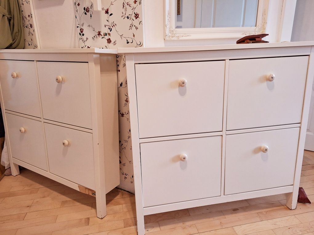 Dulap pantofi Hemnes Ikea 2 bucăți