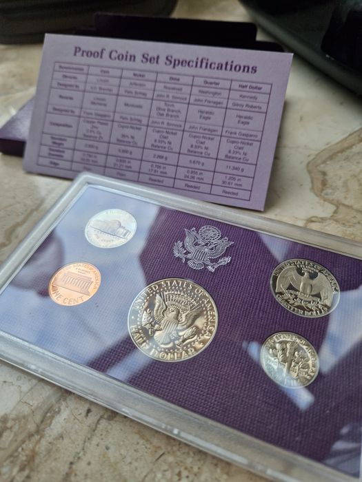Сет монети САЩ от 1987г