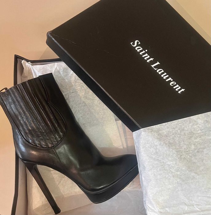 НОВЫЕ ботильоны YSL (натуральная кожа, размер 39-40)