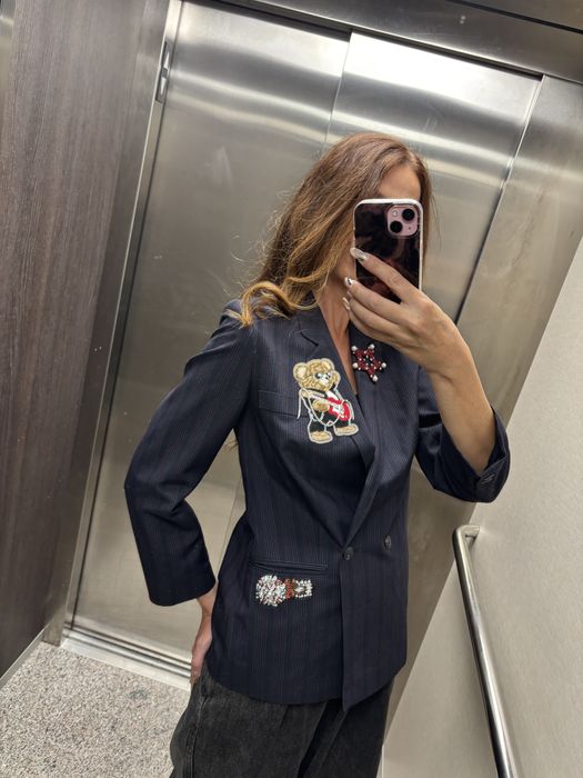 Сако с нашивки тип Zara Djofra