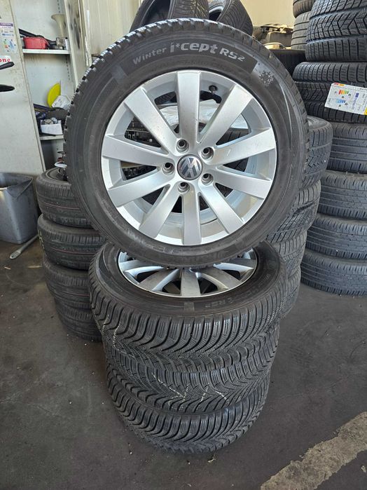 Jante VW Seat Skoda Audi anvelope iarna Hankook Winter 205 55 16