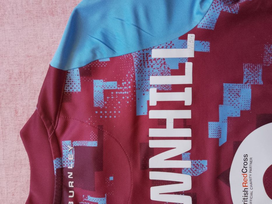 Tricou Fotbal Copii Burnley #8 Brownhill 158 cm