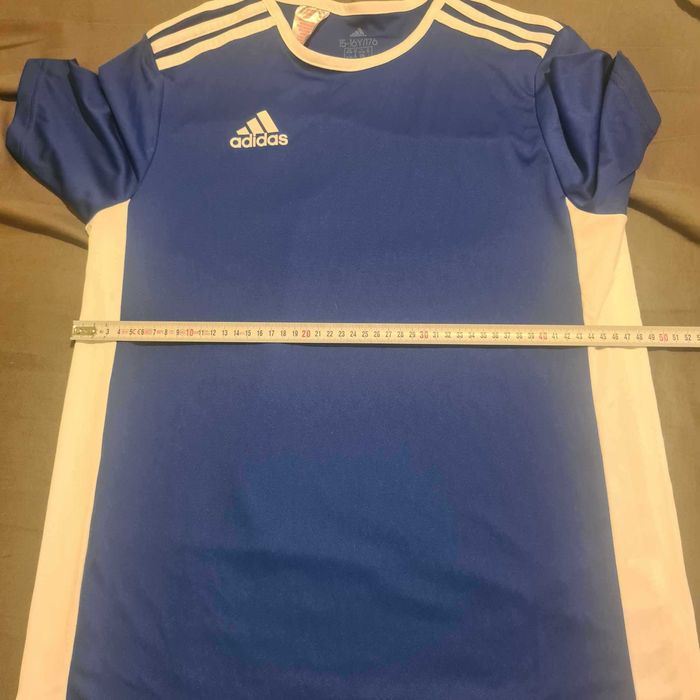 Echipament fotbal cu maneca scurta Adidas 176 cm nou original