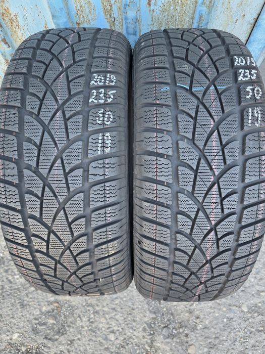 Anvelope Iarnă 235.50.19 Dunlop 2019 Profil Ca Noi Peste 8mm Grosime
