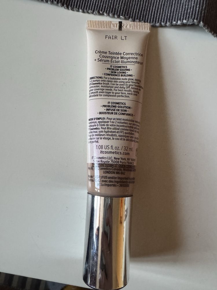 IT Cosmetics CC Cream Nude Glow/фон дьо тен