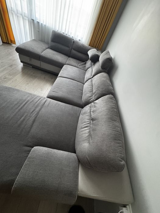 П образен Диван / холна гарнитура сийсайд с дясна лежанка. От Айко НОВ