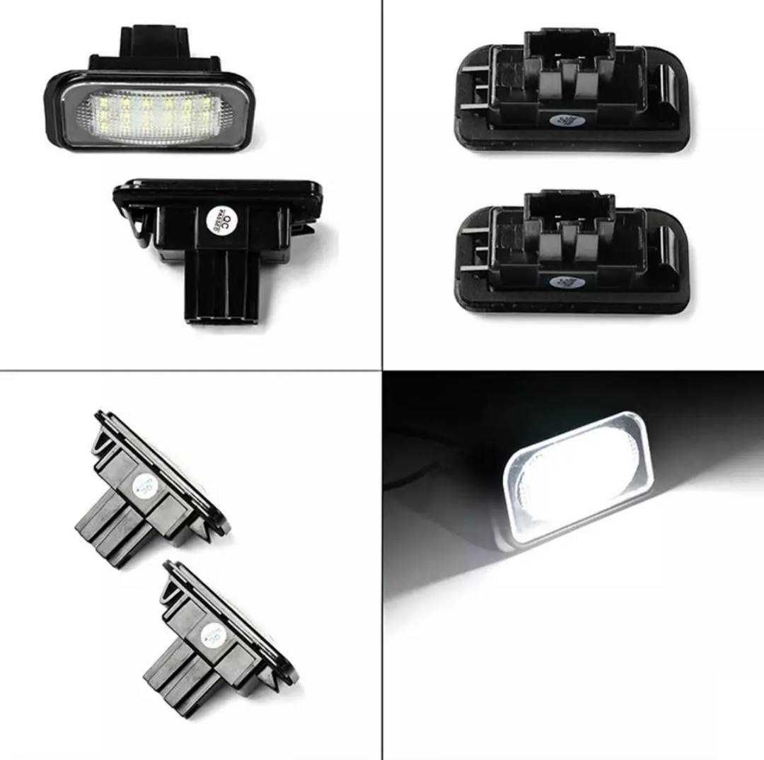 Set 2 lampi LED numar dedicate Mercedes W203 sedan R230 W209