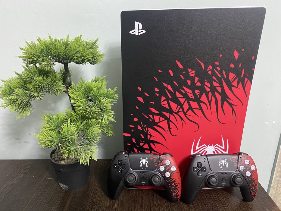 PS5 + 900 игр. Spider man. Идеал. Плэйстейшн 5. Пс 5. PlayStation 5